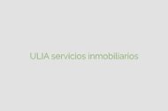 ULIA servicios inmobiliarios