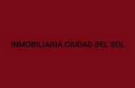 INMOBILIARIA CIUDAD DEL SOL