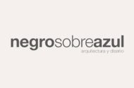 Negro sobre azul