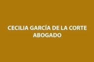 Cecilia García De la Corte Abogada