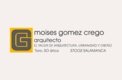 Moises Gomez Crego arquitecto