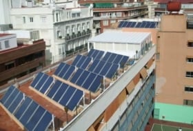 Labor solar foto