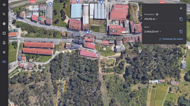 Orense - A Farixa - 3378m2