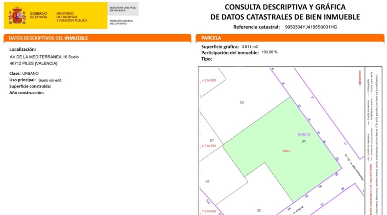Valencia - Piles - 10829m2