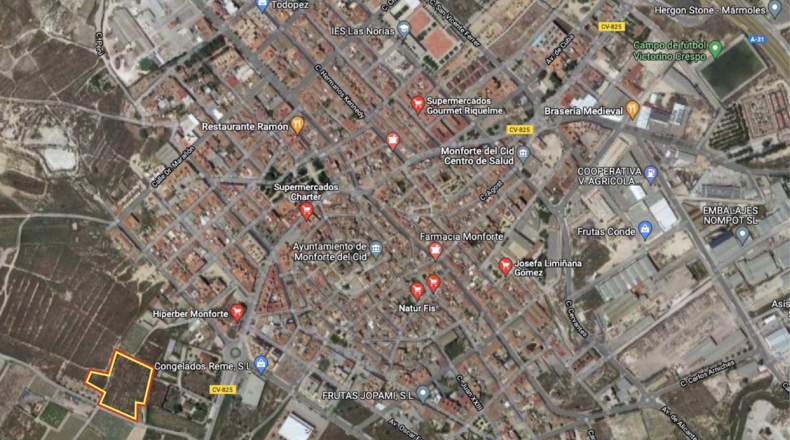 Alicante - Monforte del Cid - 10979m2