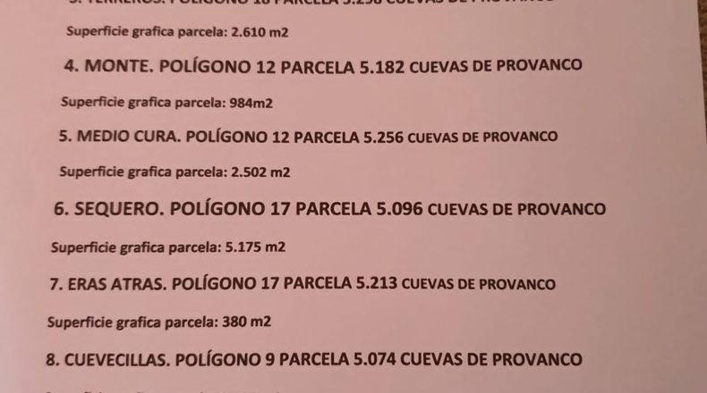Segovia - Cuevas de Provanco - 25000m2