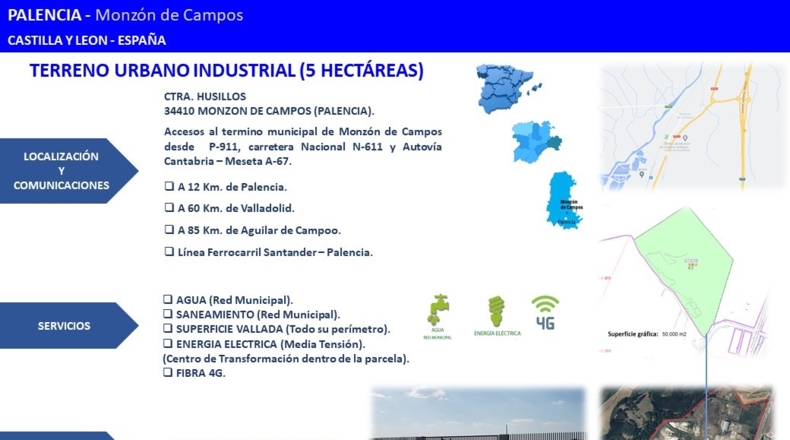 Palencia - Monzón de Campos - 50000m2