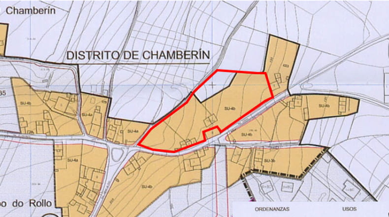 La Coruña - O Chamberín - 6506m2