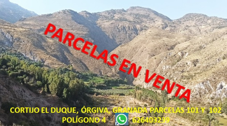 Granada - Órgiva - 4600m2