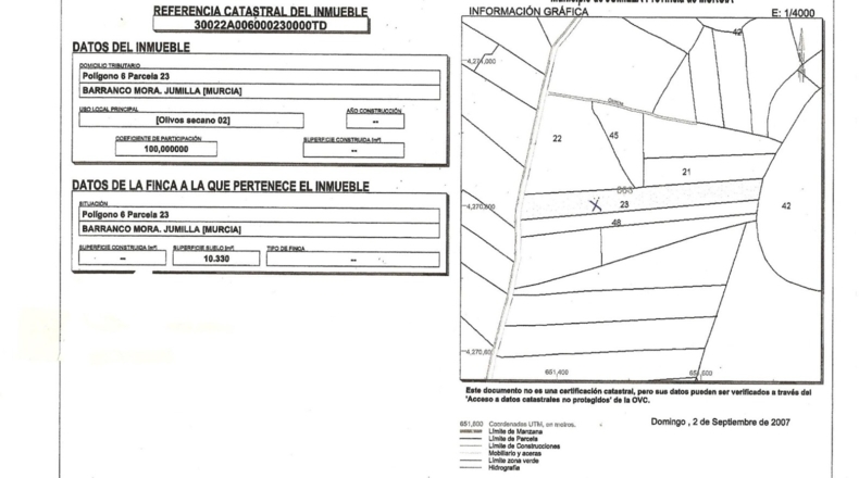 Murcia - Jumilla - 500m2