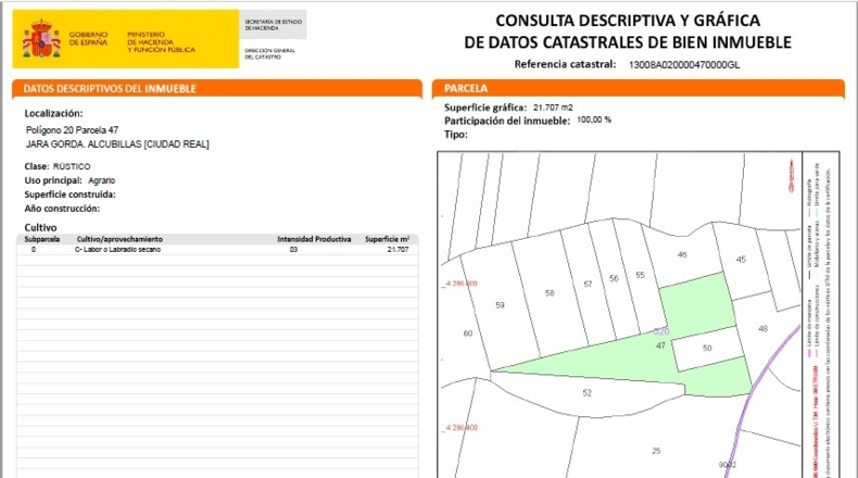 Ciudad Real - Alcubillas - 21707m2