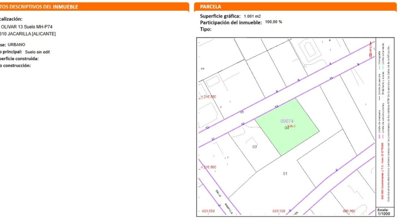 Alicante - Vistabella - 1000m2
