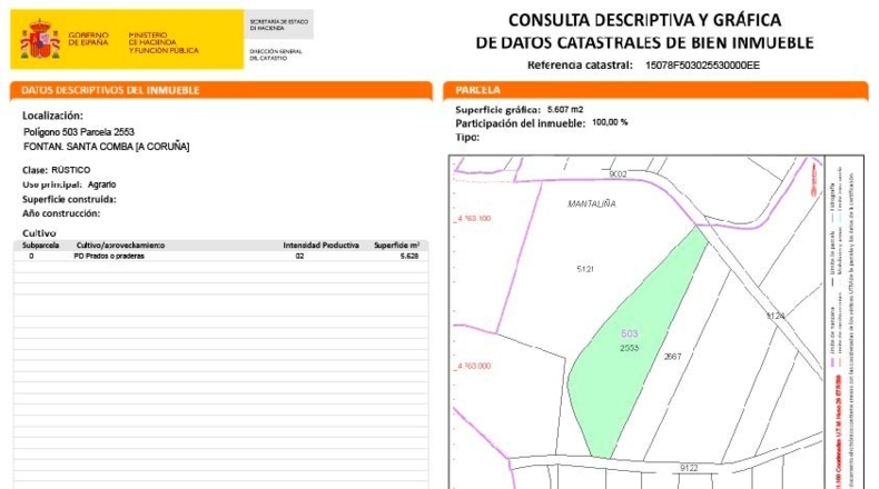La Coruña - Santa Comba - 5628m2