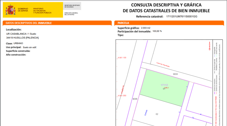 Palencia - Husillos - 2003m2