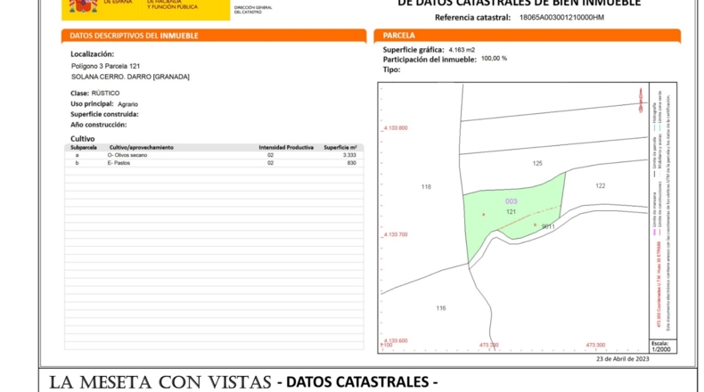 Granada - Darro - 4163m2
