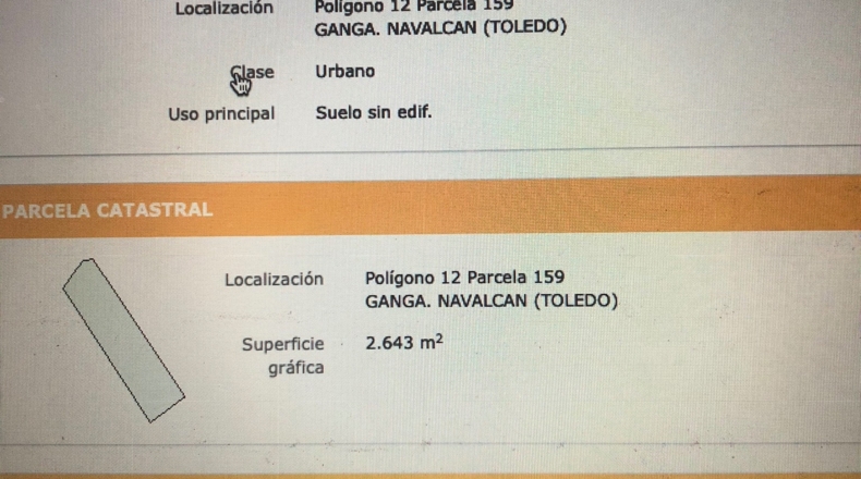 Toledo - Navalcán - 2643m2