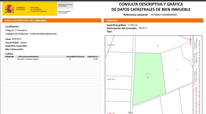 Segovia - Sacramenia - 23520m2