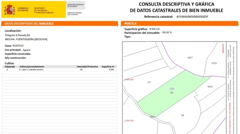 Segovia - Sacramenia - 23520m2