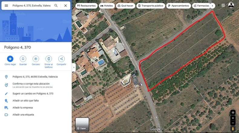 Valencia - Estivella - 4146m2