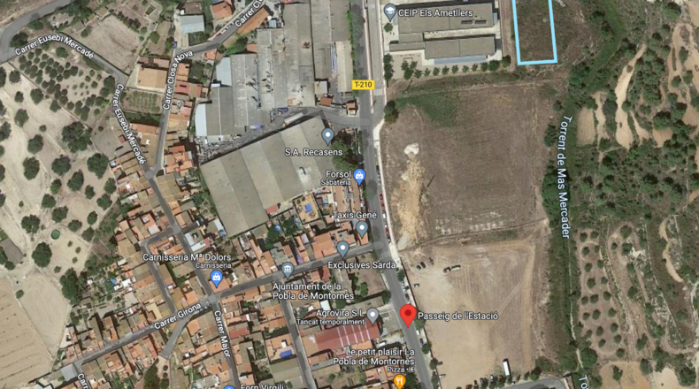 Tarragona - la Pobla de Montornès - 2259m2