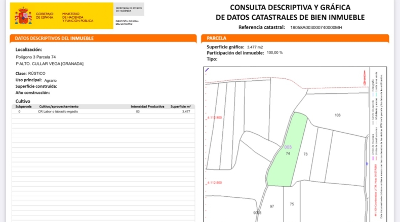 Granada - Barrio de los Remedios - 3477m2