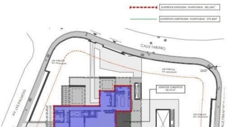 Santa Cruz de Tenerife - Adeje - 2500m2
