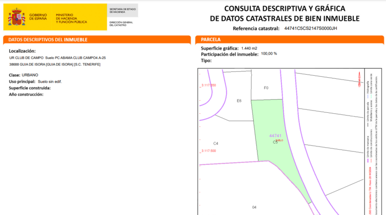 Santa Cruz de Tenerife - Guía de Isora - 1440m2