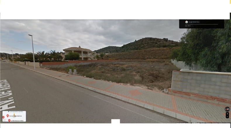 Alicante - La Montañosa - 600m2