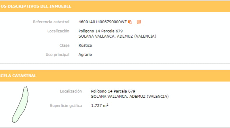 Valencia - Ademuz - 22731m2