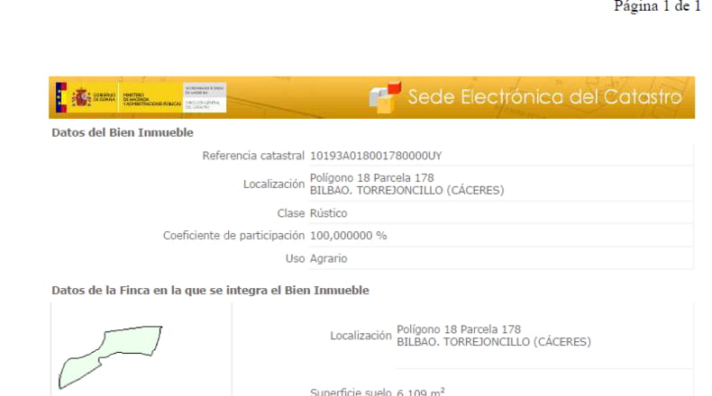 Caceres - Torrejoncillo - 16210m2