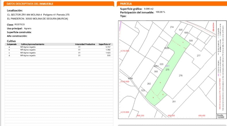Murcia - Molina de Segura - 9000m2