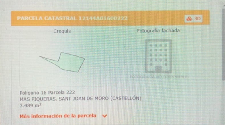 Castellón - Masia Pla de Lluch - 5447m2