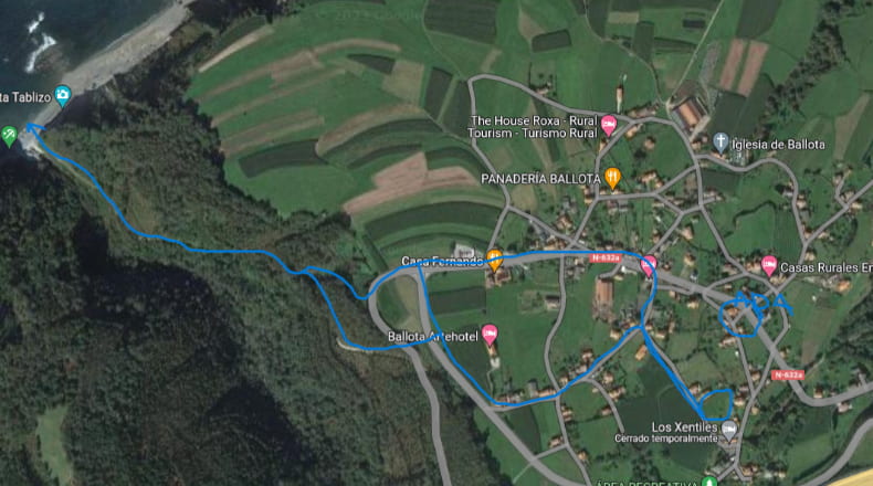 Astúries - Vallouta - 1000m2