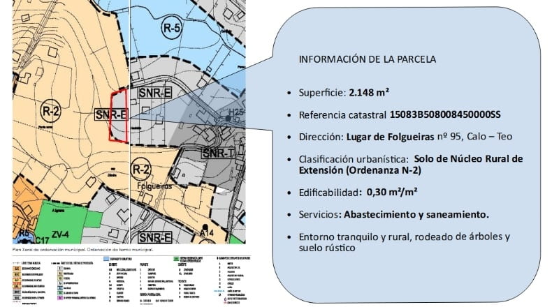 La Coruña - Folgueiras - 2148m2