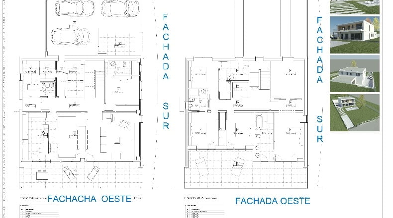La Coruña - Santiago de Compostela - 2000m2