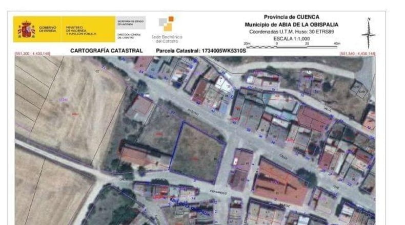 Cuenca - Abia de la Obispalía - 1000m2