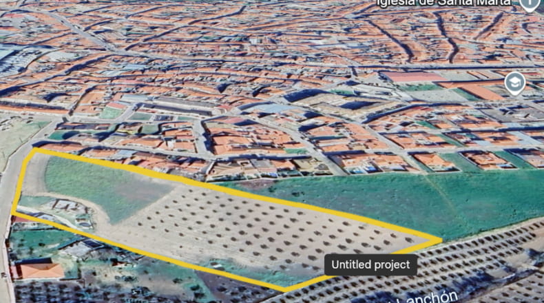 Badajoz - Santa Marta de los Barros - 2000m2