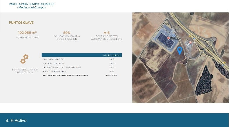 Valladolid - Medina del Campo - 102086m2