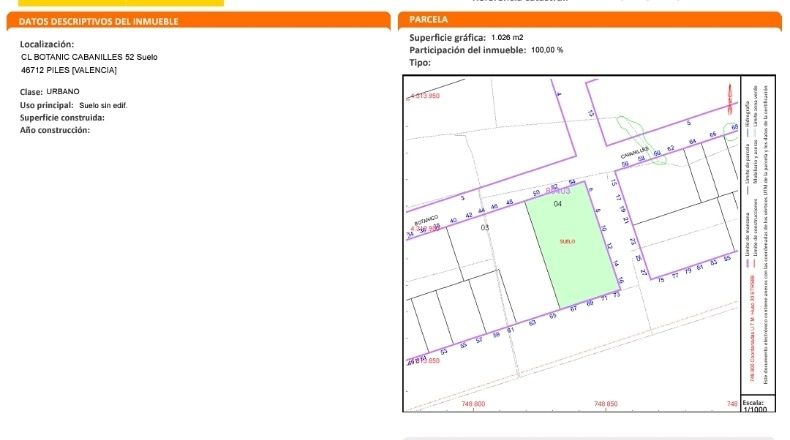 Valencia - Piles - 1026m2
