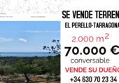 Parcela urbanizable en venta en la Carretera Vella de Tortosa al Perelló, el Perelló, ref: TR232487 foto