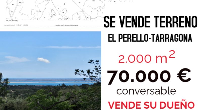 Tarragona - el Perelló - 2000m2