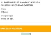 Suelo urbano en venta en la Portugales 27, Bullas, ref: TR235236 foto
