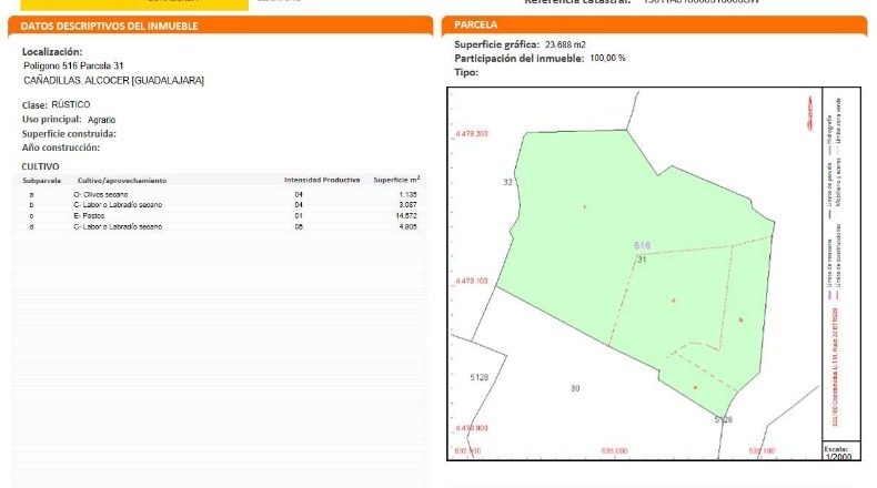 Guadalajara - Alcocer - 23700m2