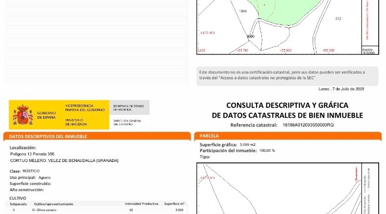 Granada - Vélez de Benaudalla - 39000m2