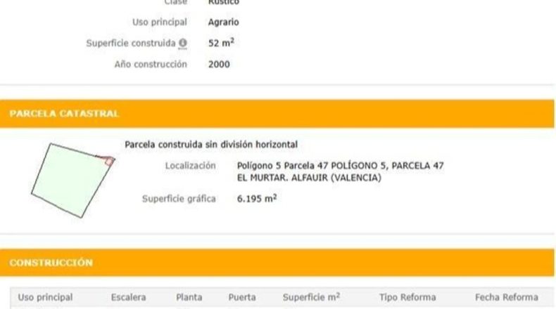 Valencia - Alfahuir - 15227m2