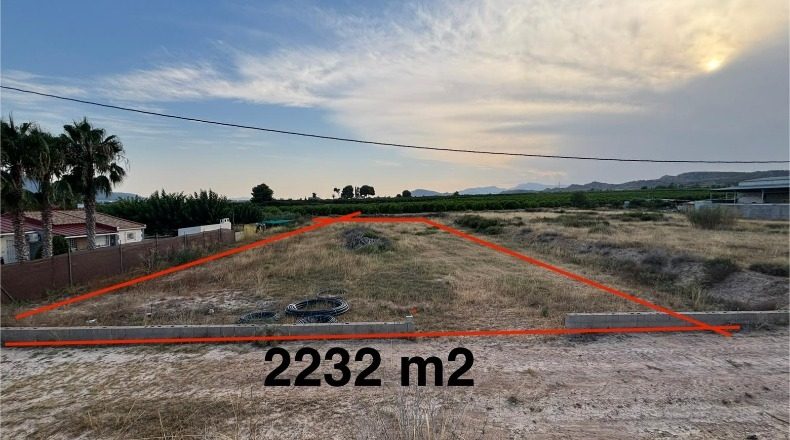 Murcia - Las Lentiscosas - 2232m2