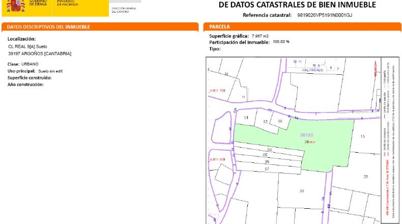 Cantàbria - Аргоньос - 8000m2