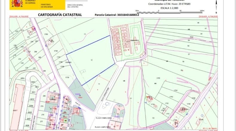 Понтеведра - Forcarei - 7331m2