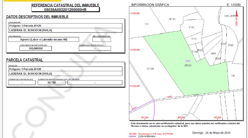 Ávila - El Bohodón - 141000m2
