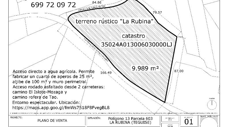 Las Palmas - Тегисе - 9989m2